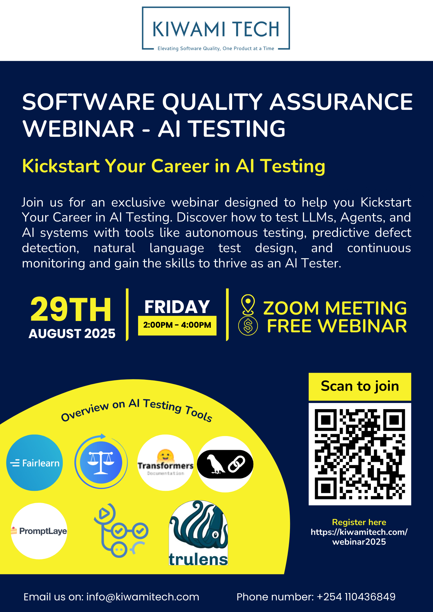 AI Webinar 2025 Poster